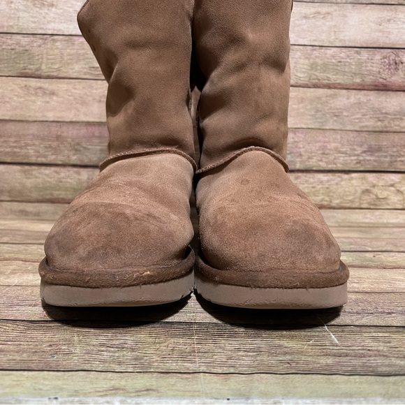 Ugg Brown Suede Valentina Winter Boots - Picture 6 of 11
